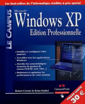 Couverture du produit · Windows XP: Edition professionnelle