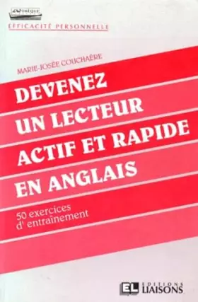 Couverture du produit · Devenez un lecteur actif et rapide en anglais: 50 exercices d'entraînement