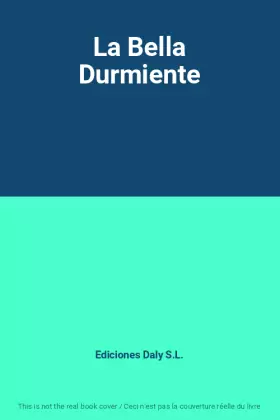 Couverture du produit · La Bella Durmiente