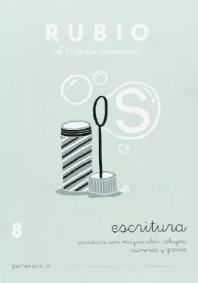 Couverture du produit · Cuadernos Rubio: Escritura 8