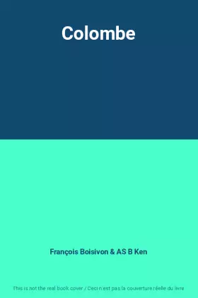 Couverture du produit · Colombe
