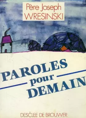 Couverture du produit · Paroles pour demain