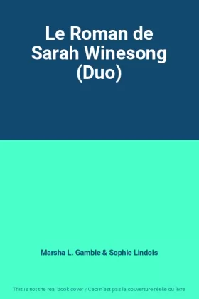 Couverture du produit · Le Roman de Sarah Winesong (Duo)