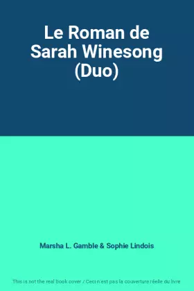 Couverture du produit · Le Roman de Sarah Winesong (Duo)