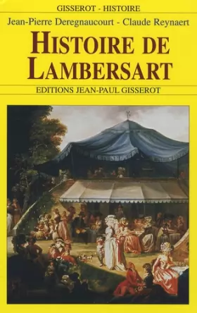 Couverture du produit · Histoire de Lambersart