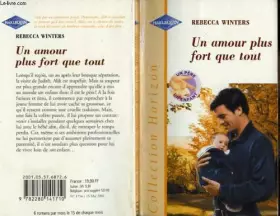 Couverture du produit · Un amour plus fort que tout - D'occasion - Très bon