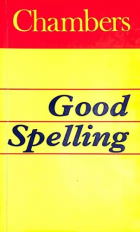 Couverture du produit · Chambers Pocket Guide to Good Spelling