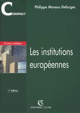 Couverture du produit · Les institutions européennes