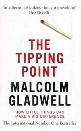 Couverture du produit · The Tipping Point: How Little Things Can Make a Big Difference