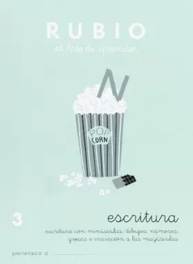 Couverture du produit · Cuadernos Rubio: Escritura 3