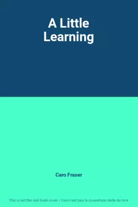 Couverture du produit · A Little Learning