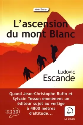 Couverture du produit · L'ascension du Mont-Blanc