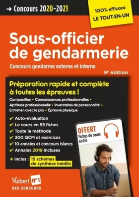 Couverture du produit · Concours Sous-officier de gendarmerie - Catégorie B - Préparation rapide et complète à toutes les épreuves: Gendarme - Concours