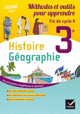 Couverture du produit · Histoire - Géographie 3e - Ed 2016 Méthode et outils pour apprendre - Cahier de l'élève
