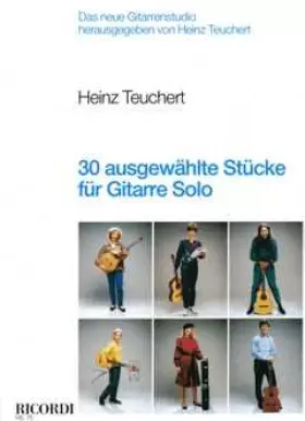 Couverture du produit · 30 ausgewählte Stücke für Gitarre solo