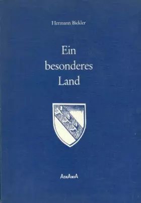 Couverture du produit · Ein besonderes Land - Erinnerungen und Betrachtungen eines Lothringers - Hermann Bickler