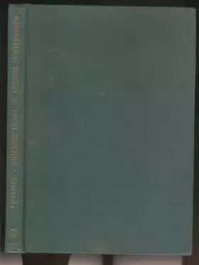 Couverture du produit · Mathematical Biology of Social Behavior