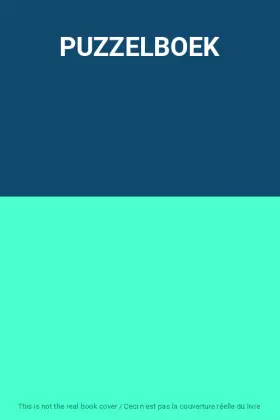 Couverture du produit · PUZZELBOEK