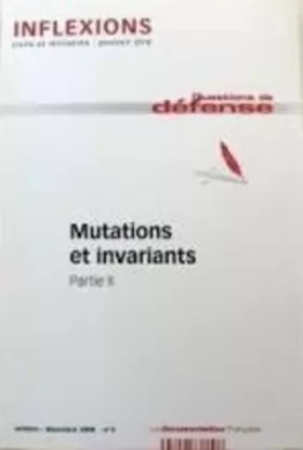 Couverture du produit · Inflexions N 4 Mutations et Invariants Part.II Septembre 2006