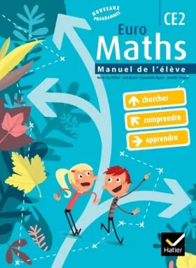 Couverture du produit · Euro Maths CE2 éd. 2010 - Manuel de l'élève + Aide-mémoire