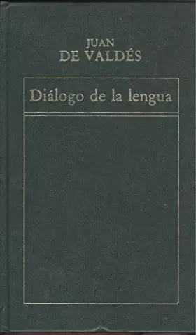 Couverture du produit · Diálogo de la lengua