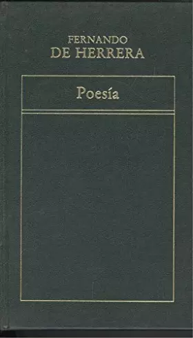 Couverture du produit · Poesía