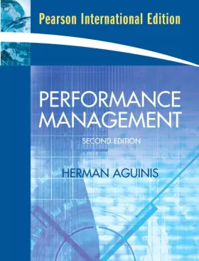 Couverture du produit · Performance Management: International Edition