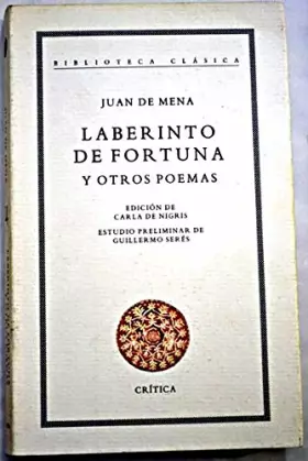 Couverture du produit · Laberinto de fortuna y otros poemas