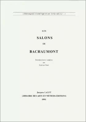 Couverture du produit · Les Salons de Bachaumont