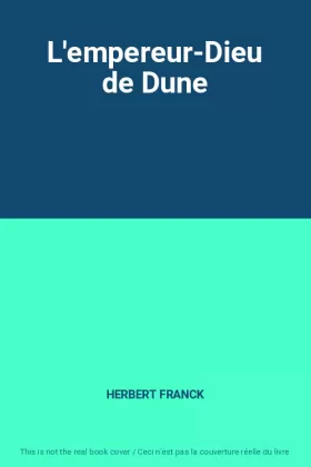 Couverture du produit · L'empereur-Dieu de Dune