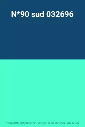 Couverture du produit · N*90 sud 032696