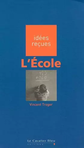 Couverture du produit · L'école