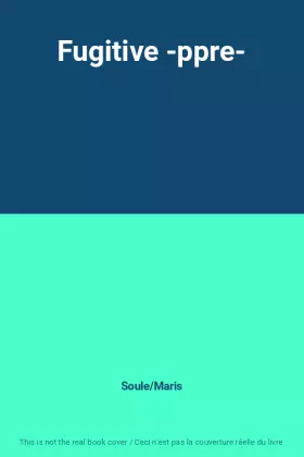 Couverture du produit · Fugitive -ppre-