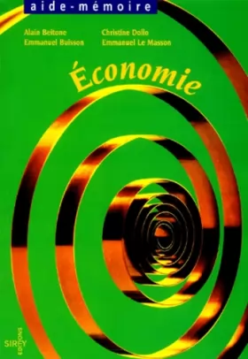 Couverture du produit · Economie, 1ère édition