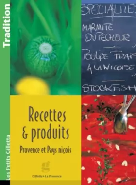 Couverture du produit · Recettes Produits Provence Pays Nic