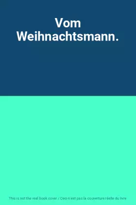 Couverture du produit · Vom Weihnachtsmann.