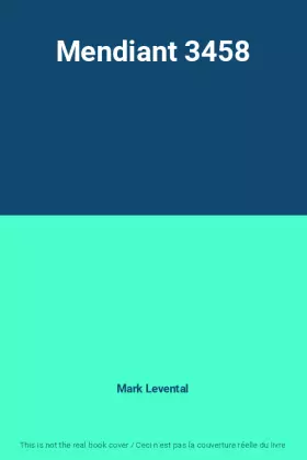 Couverture du produit · Mendiant 3458