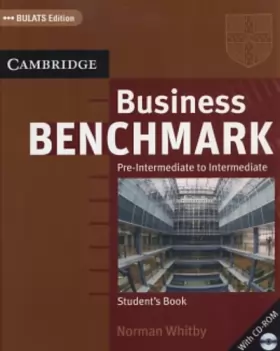 Couverture du produit · Business Benchmark Pre-Intermediate to Intermediate Student's Book with CD ROM BULATS Edition