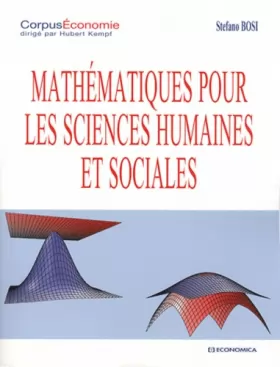 Couverture du produit · Mathématiques pour les sciences humaines et sociales