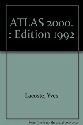 Couverture du produit · ATLAS 2000. : Edition 1992
