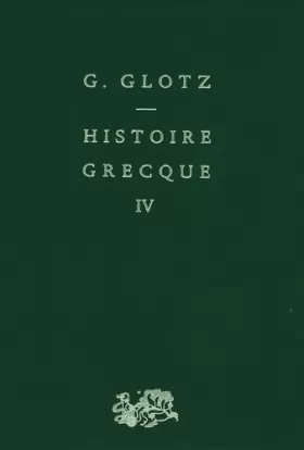 Couverture du produit · Histoire grecque, tome IV