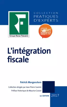 Couverture du produit · L'intégration fiscale 2017