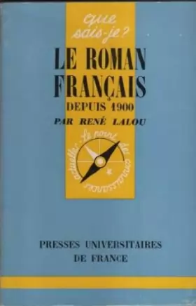 Couverture du produit · Le roman francais depuis 1900