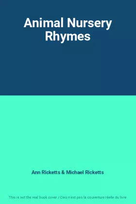 Couverture du produit · Animal Nursery Rhymes