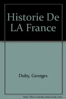 Couverture du produit · Histoire de la France