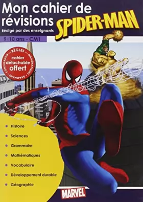 Couverture du produit · Cahier Révision Spider-Man (9/10 Ans)
