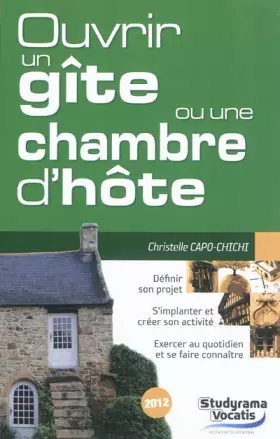 Couverture du produit · Ouvrir un gîte ou une chambre d'hôte