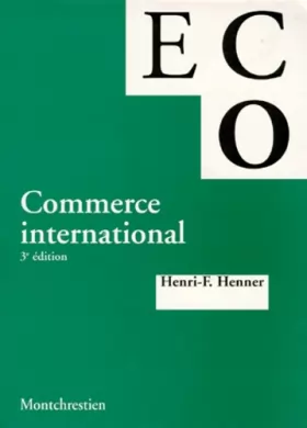 Couverture du produit · Commerce international, 3e édition