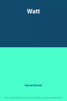 Couverture du produit · Watt