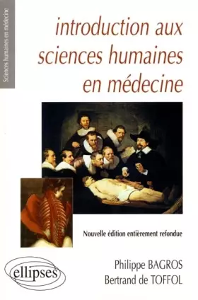 Couverture du produit · Introduction aux sciences humaines en medecine nouvelle édition